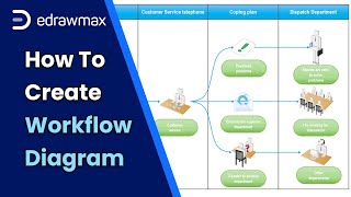 Workflow Diagram Tutorial How to Create a Workflow Diagram [upl. by Appel]