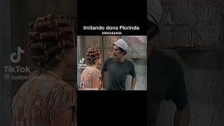 Seu madruga imitando dona florinda [upl. by Ailehc]