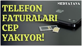 Telefon faturaları vatandaşı isyan ettirdi Taahhüt bitince yüzde 400 zam [upl. by Dempster]