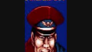 M Bison Stage  Street Fighter II Turbo SNES Remastered [upl. by Zerdna]