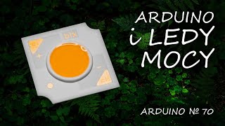 Arduino 70 LEDy mocy [upl. by Nalda]