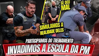 INVADIMOS UM TREINAMENTO DA POLICIA MILITAR [upl. by Liek]