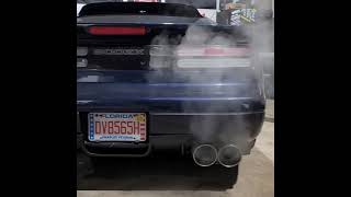 GTRZ32JZ titanium exhaust idle [upl. by Pega]