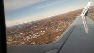 Takeoff from Calgary Airport YYC on WestJet 737 [upl. by Birdie]