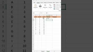 TEXT JOIN VS CONCAT IN EXCEL smartexcel microsoftoffice excelworld officeexcel [upl. by Hachman]