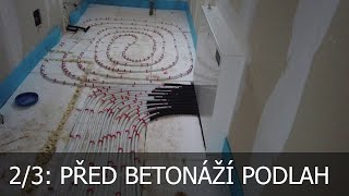 Dřevostavba Český Brod III 23 Před betonáží [upl. by Bezanson650]