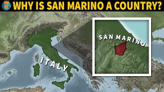 Why is San Marino a country  History of San Marino in 12 Minutes [upl. by Leaper]