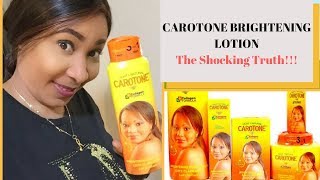 HONEST REVIEW ON THE CAROTONE BRIGHTENING LOTION GOOD OR BAD [upl. by Suirtimid659]