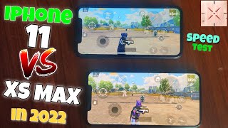 Iphone 11 VS Iphone XS MAX İn 2022 Pubg Mobile [upl. by Ailatan]