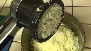 OXO Good Grips Adjustable Potato Ricer Review [upl. by Diraj]