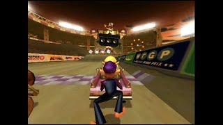 Waluigi Stadium  150cc Grand Prix  Mario Kart Double Dash [upl. by Zohara]