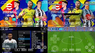 eFootball PES 2025 PPSSPP Chelito 19 Real Face Camera PS5 Best Graphics Latest Update [upl. by Rosella]