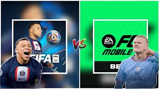 FIFA MOBILE 23 Vs EA SPORTS FC MOBILE COMPARISON GRAPHICS ANIMATION CELEBRATIONS [upl. by Roselba635]