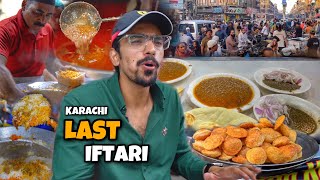 OLDEST BURNS ROAD Street Food Tour In Pakistan  Last Iftari in Karachi [upl. by Claman337]