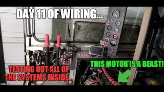 Rusty the Spryte build part 86 testing all of the systems heat cycling the motor [upl. by Panthia]