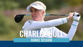 Charley Hull  Range Session  FREED GROUP Women’s Scottish Open [upl. by Eiboh]