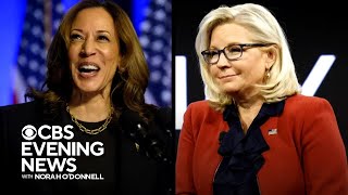 Harris campaigns with Liz Cheney [upl. by Ozzy5]