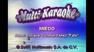 Miedo karaoke Palomo [upl. by Analem]