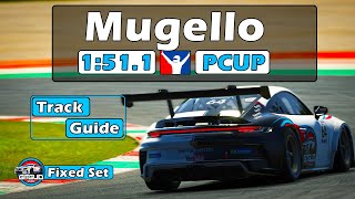 iRacing Porsche 992 Cup Mugello Track Guide  1511 [upl. by Camilla]