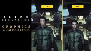 Alien Isolation  Graphics Comparison [upl. by Ahsinor]