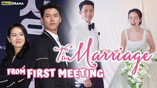 Son Ye Jin amp Hyun Bins Journey From First Meeting To MARRIAGE [upl. by Ain341]