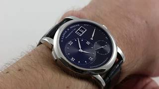 PreOwned A Lange amp Sohne Lange 1 101035 Luxury Watch Review [upl. by Rehtul]