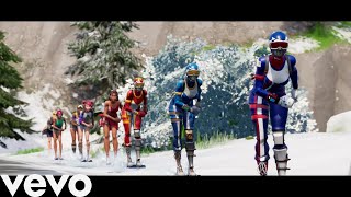 Young Thug amp Gunna  Ski Official Fortnite Music Video Slalom Style Emote [upl. by Enyleve]