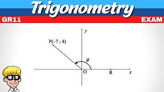 Trigonometry Grade 11 Exam Question [upl. by Atterrol288]