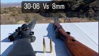 8mm Mauser vs 3006 Howa [upl. by Noryb]