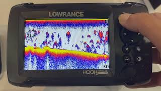 Demo of the Lowrance Hook Reveal Fish Finder and GPS Unit [upl. by Ylam611]