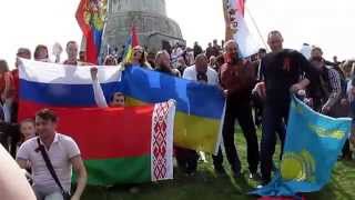 День Победы Berlin Treptower Park 9 mai 2015  Берлин Трептовпарк 9 мая 2015 [upl. by Avihs]