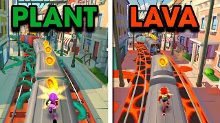 🌱 PLANT INVASION vs 🌋 LAVA FLOOR  Subway Surfers [upl. by Aneehsyt]