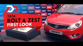 Tata Bolt amp Zest First Look PowerDrift [upl. by Adallard]