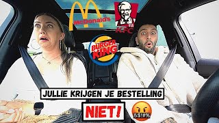 1DAG DE PERSOON VOOR ONS LATEN BEPALEN WAT WE ETEN 🍟🥤 565 [upl. by Crooks]