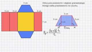 Pole powierzchni i objętość graniastosłupa [upl. by Dranreb]