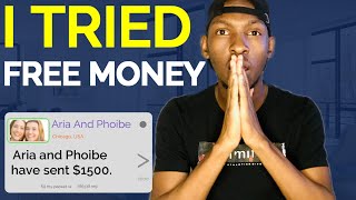 I TRIED To Beg Free Money From Rich People On Websites Where Rich People Giving Away Money For Free [upl. by Odille]