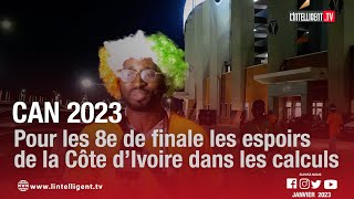 CAN 2023  Pour les 8e de finale les espoirs de la Côte d’Ivoire dans les calculs [upl. by Desi]