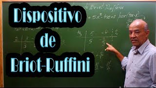 Dispositivo de Briot Ruffini exercícios resolvidos passoapasso [upl. by Legin]