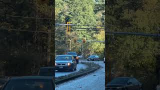 Traffic light signal post storm trafficlight trafficcontrol britishcolumbia [upl. by Crofoot]