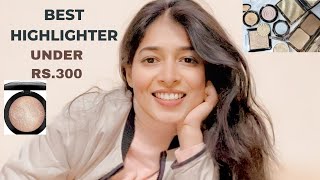 Best Face Highlighters under 300 Rs Only  Budget Beauty  Super Jyoti M [upl. by Dorelle299]