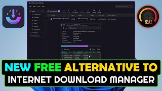 Best FREE File Download Manager NEW FREE Alternative To The Internet Download Manager [upl. by Notyarb]