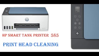 hp smart tank 585 head cleaning hp 580581hp printer [upl. by Pernell]