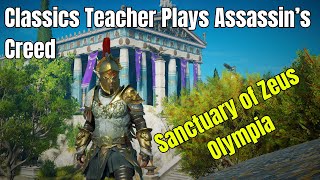 Exploring OLYMPIA The birthplace of the OLYMPICS  Classics Teacher Plays ASSASSINS CREED ODYSSEY [upl. by Hetti]