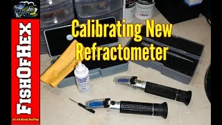 How To Calibrate A New Refractometer  What Happened To The Old One [upl. by Relyt]