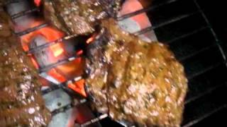 Grilling Carne Asada on the Weber [upl. by Leanor282]