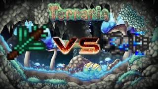 Razorpine vs Laser Machinegun Terraria 14 [upl. by Galina473]