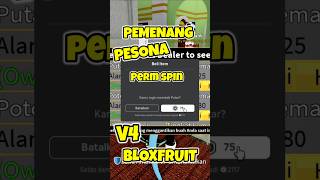 Selamat ya Grancil kamu pemenang Permanen Spin Bloxfruit roblox robloxfyp robloxedit devilfruit [upl. by Annaya376]