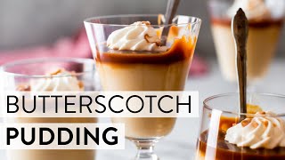 Butterscotch Pudding  Sallys Baking Recipes [upl. by Noxin]