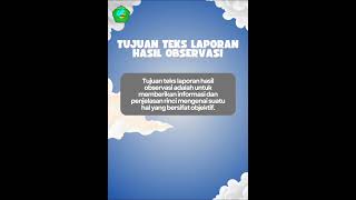 Tujuan Teks Laporan Hasil Observasi  Andreas Yusuf Firmansyah [upl. by Shore675]