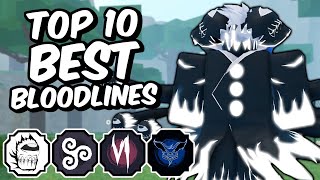 Top 10 BEST Shinobi Life 2 Bloodlines [upl. by Ynoble]